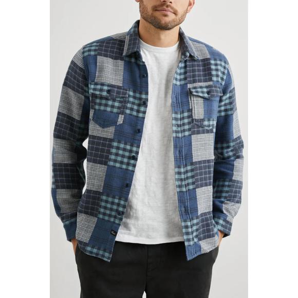 RAILS Other - NEW RAILS banton shirt in blue patchwork